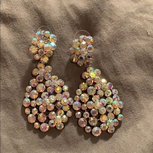 Hanging earrings
